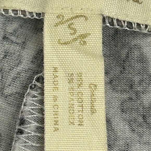 Matilda Jane Finn Tier Pant Size Small Black & Gray Floral Boho Flared - Picture 11 of 14